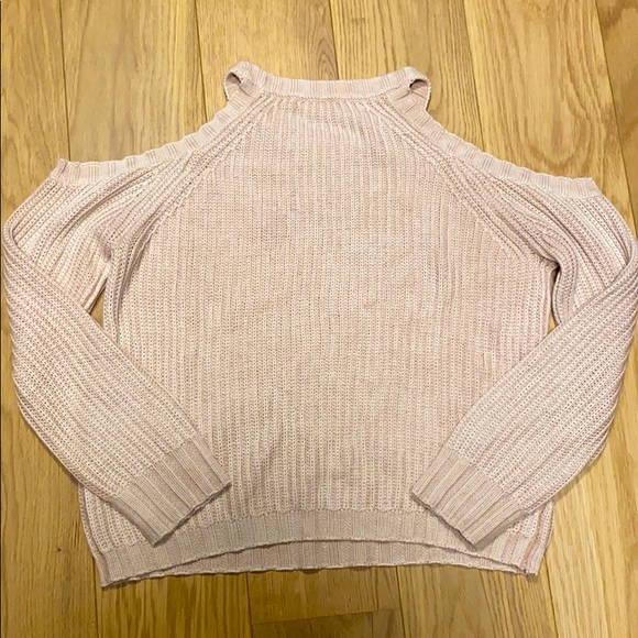 Rails cold shoulder blush sweater - Picture 5 of 8